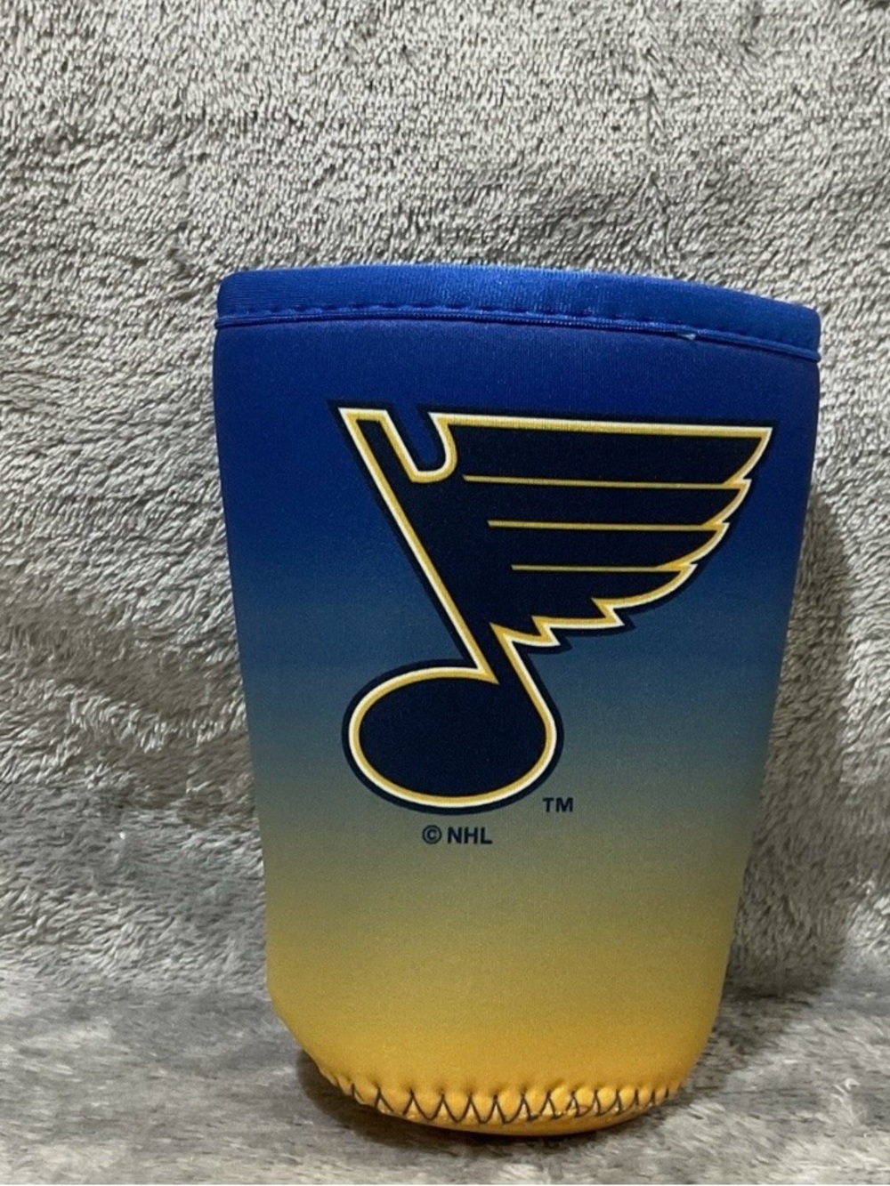 NHL Blue & Black Sok-it Cold Cup Sleeve, St. Louis Blues